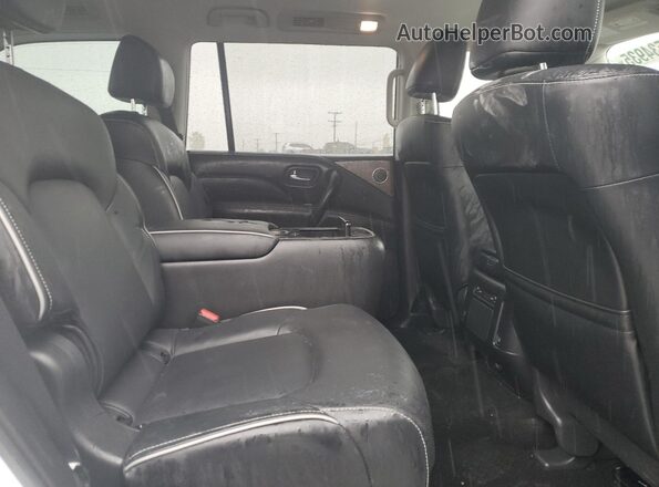 JN8AZ2AE2P9305736 2023 INFINITI QX80 White Вид задньої частини салону