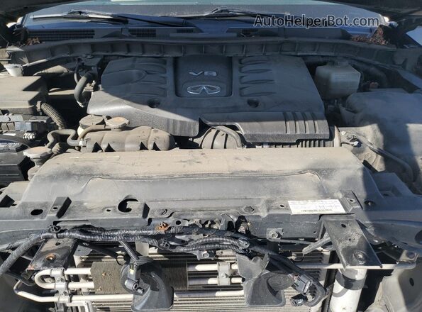 JN8AZ2AE4M9268183 2021 INFINITI QX80 Blue Вид підкапотного простору