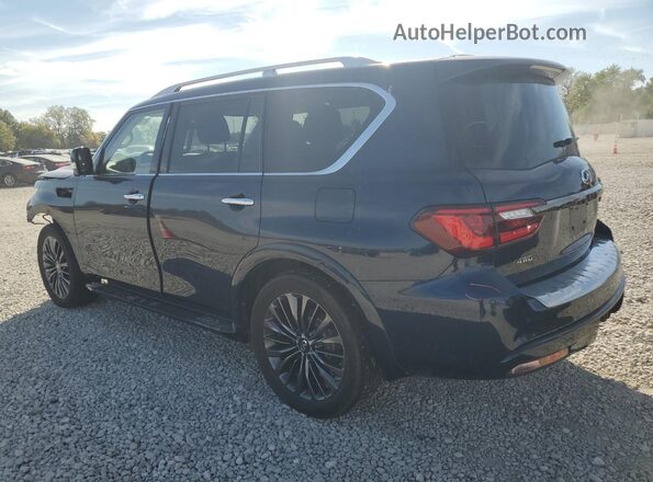 JN8AZ2AE4M9268183 2021 INFINITI QX80 Blue Задня ліва чверть