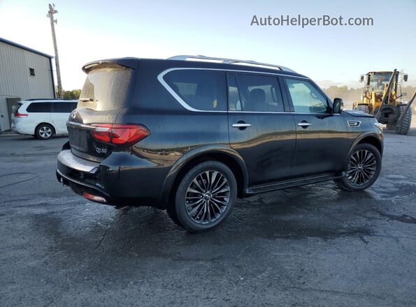 JN8AZ2AF1M9715593 2021 INFINITI QX80 Black Trasero derecho