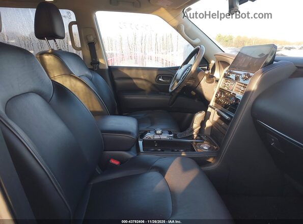 JN8AZ2AF2R9765216 2024 INFINITI QX80 Gray Вид салону спереду