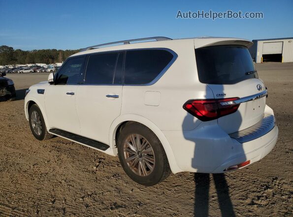 JN8AZ2AF3M9718320 2021 INFINITI QX80 White Հետևի ձախ