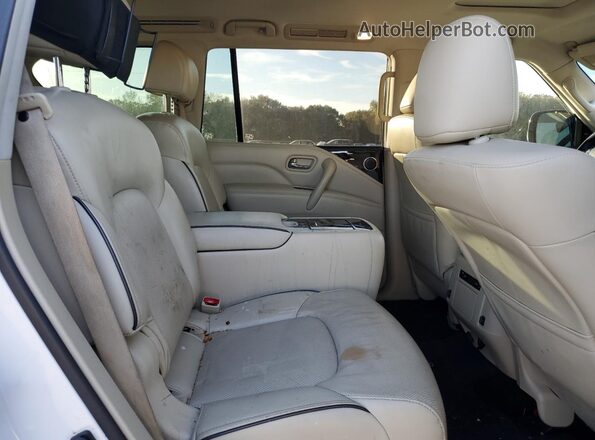 JN8AZ2AF3M9718320 2021 INFINITI QX80 White Սալոնի հետևի տեսք