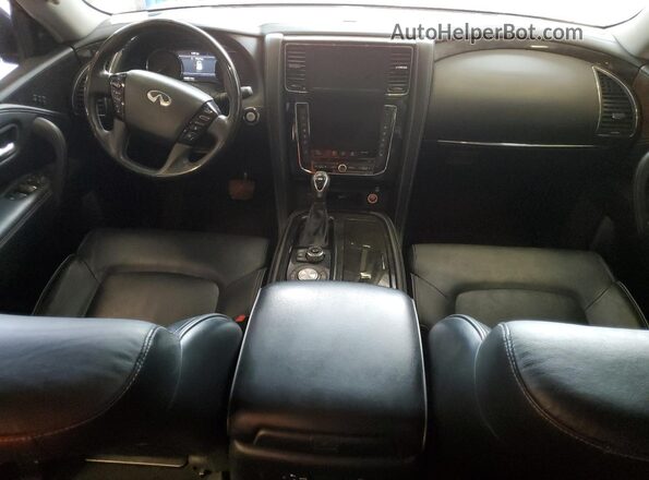 JN8AZ2AF4M9719749 2021 INFINITI QX80 Silver Widok deski rozdzielczej