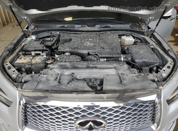 JN8AZ2AF4M9719749 2021 INFINITI QX80 Silver Widok komory silnika