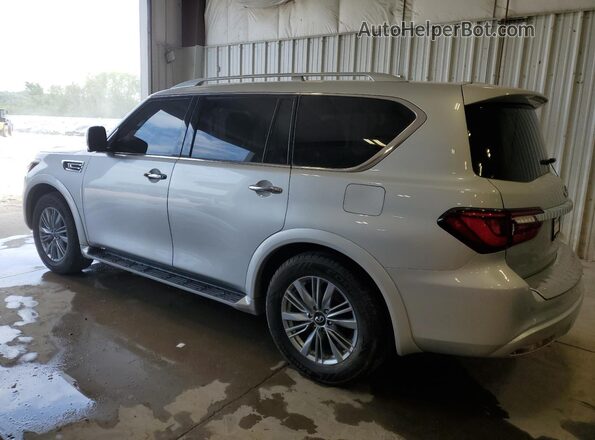 JN8AZ2AF4M9719749 2021 INFINITI QX80 Silver Tył lewy
