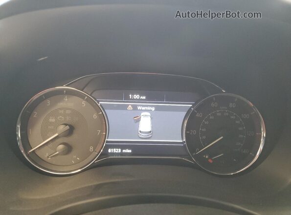 JN8AZ2AF4M9719749 2021 INFINITI QX80 Silver Widok zestawu wskaźników