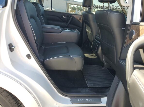 JN8AZ2AF6P9756094 2023 INFINITI QX80 White Rear interior view