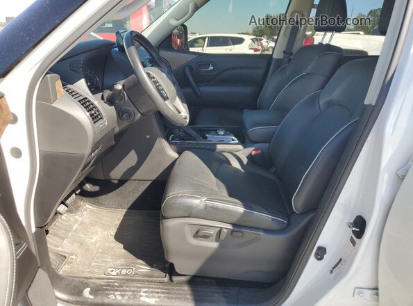 JN8AZ2AF6P9756094 2023 INFINITI QX80 White Front interior view