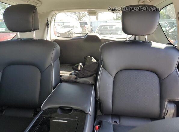 JN8AZ2AF6P9756094 2023 INFINITI QX80 White Rear seats view