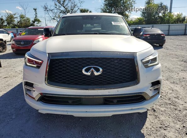 JN8AZ2AF6P9756094 2023 INFINITI QX80 White Front view