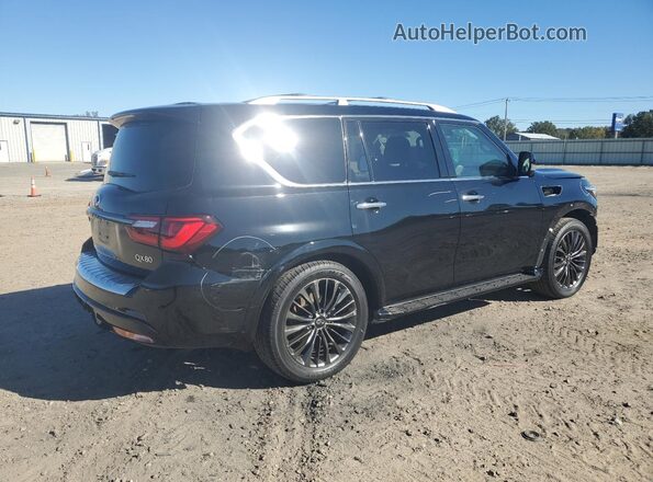 JN8AZ2AF9M9720363 2021 INFINITI QX80 Черный Задняя правая четверть