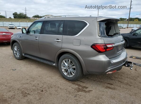 JN8AZ2NE9K9228656 2019 INFINITI QX80 Tan Հետևի ձախ