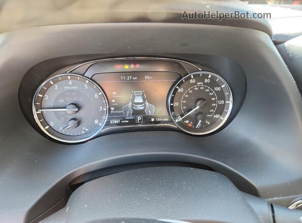 JN8AZ2NEXL9256614 2020 INFINITI QX80 Silver Widok zestawu wskaźników
