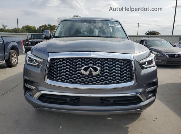 JN8AZ2NF6L9704677 2020 INFINITI QX80 Charcoal Front view