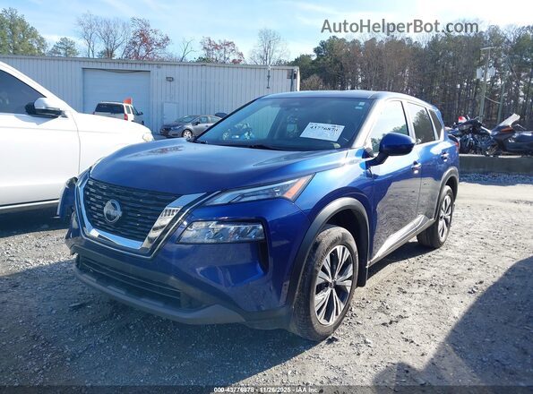 JN8BT3BA3PW430351 2023 NISSAN ROGUE Dark Blue Передняя левая четверть