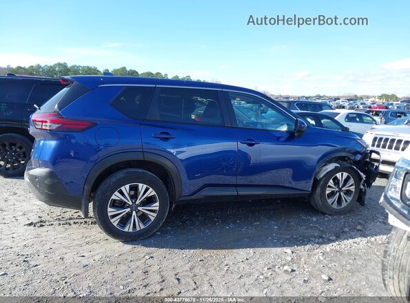 JN8BT3BA3PW430351 2023 NISSAN ROGUE Dark Blue Вид задней части салона