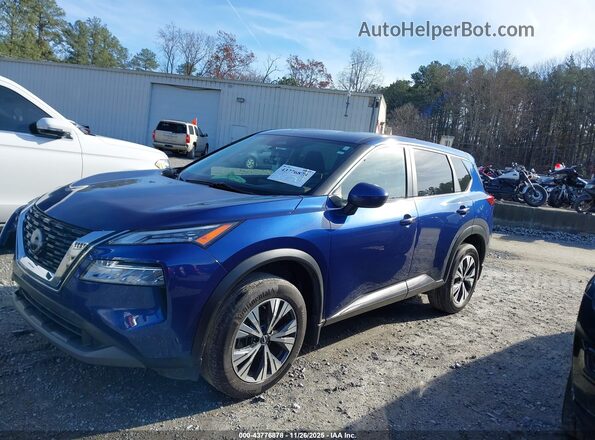 JN8BT3BA3PW430351 2023 NISSAN ROGUE Dark Blue Панорамный вид салона 360°