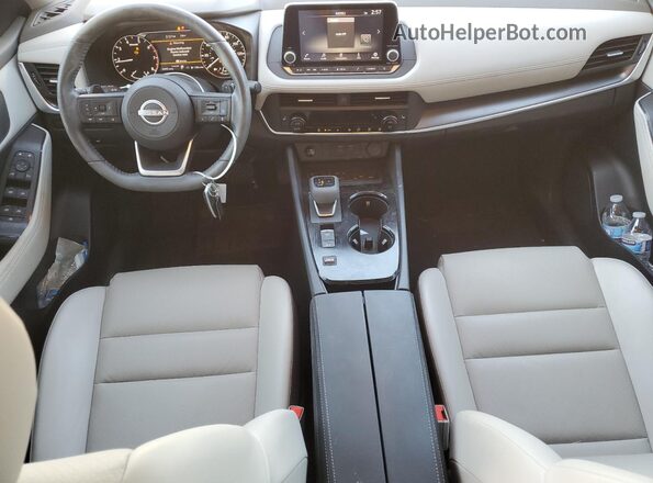 JN8BT3BAXRW362018 2024 NISSAN ROGUE White წინა პანელის ხედი
