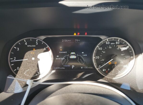 JN8BT3BAXRW362018 2024 NISSAN ROGUE White ხელსაწყოთა პანელის ხედი