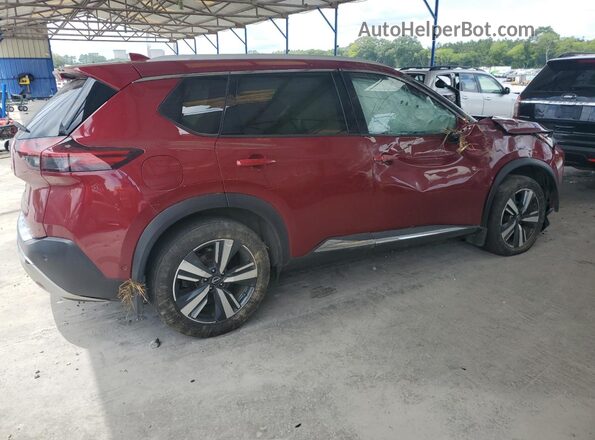 JN8BT3DCXPW103802 2023 NISSAN ROGUE Red Հետևի աջ