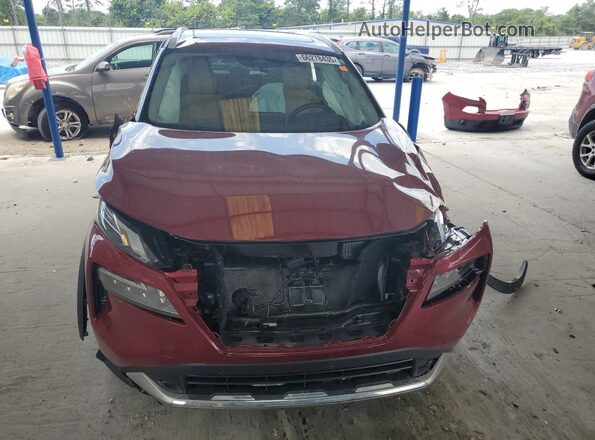 JN8BT3DCXPW103802 2023 NISSAN ROGUE Red Դիմացի տեսք