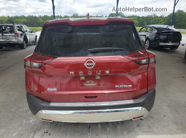 JN8BT3DCXPW103802 2023 NISSAN ROGUE Red Հետևի տեսք