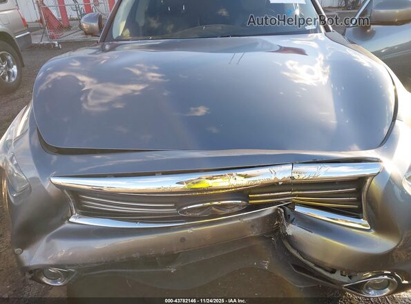 JN8CS1MW1HM412996 2017 INFINITI QX70 Silver Հետևի տեսք