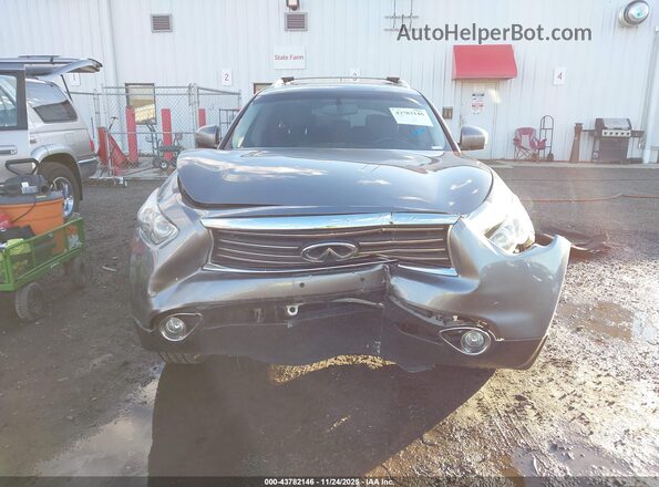 JN8CS1MW1HM412996 2017 INFINITI QX70 Silver Սարքավորումների վահանակի տեսք