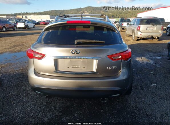 JN8CS1MW1HM412996 2017 INFINITI QX70 Silver 