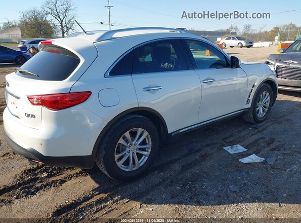 JN8CS1MW1HM413176 2017 INFINITI QX70 White Tył prawy