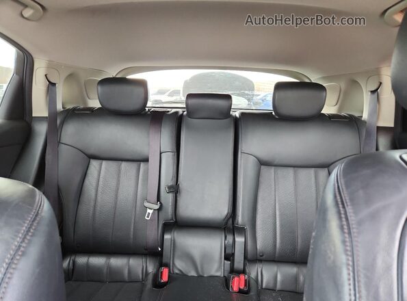 JN8CS1MW6HM413867 2017 INFINITI QX70 Black უკანა სავარძლების ხედი