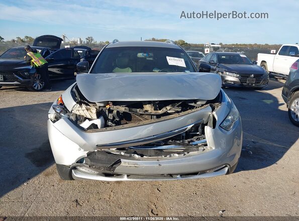 JN8CS1MW9HM410087 2017 INFINITI QX70 Silver 