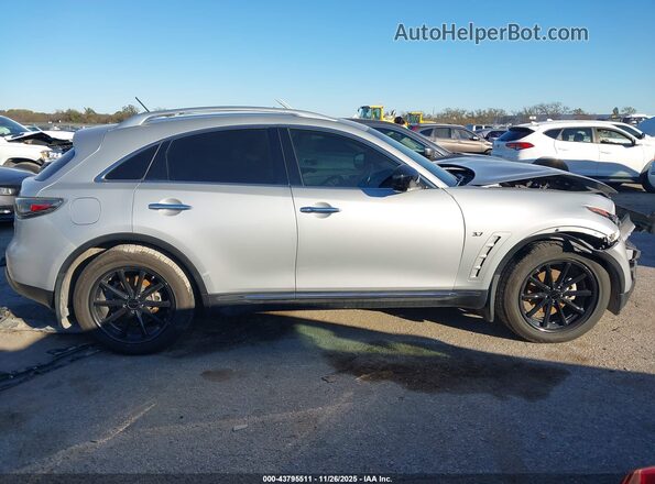 JN8CS1MW9HM410087 2017 INFINITI QX70 Silver 