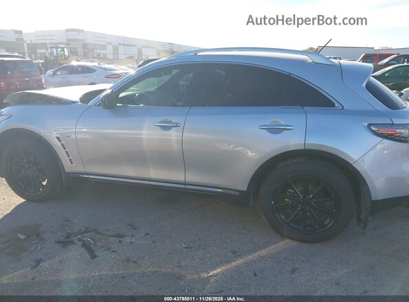 JN8CS1MW9HM410087 2017 INFINITI QX70 Silver 