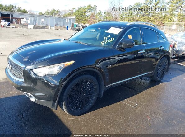 JN8CS1MWXHM416044 2017 INFINITI QX70 Black Front left