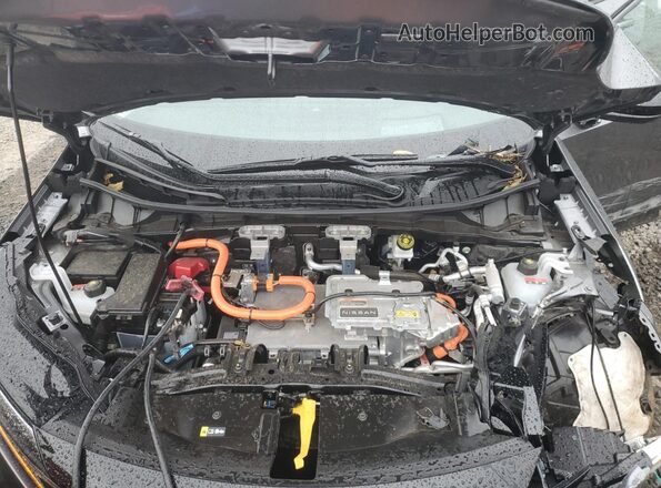 JN8DF0BF0SM764691 2025 NISSAN ARIYA Gray ძრავის განყოფილების ხედი