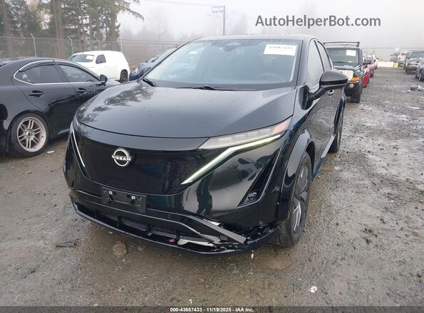 JN8DF0BF4SM760577 2025 NISSAN ARIYA Black Widok z przodu