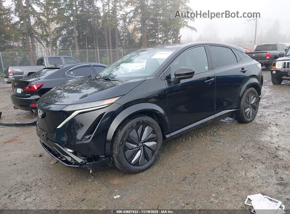 JN8DF0BF4SM760577 2025 NISSAN ARIYA Black Przód lewy