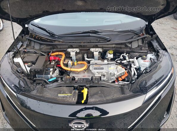 JN8DF0BF4SM760577 2025 NISSAN ARIYA Black Widok z tyłu