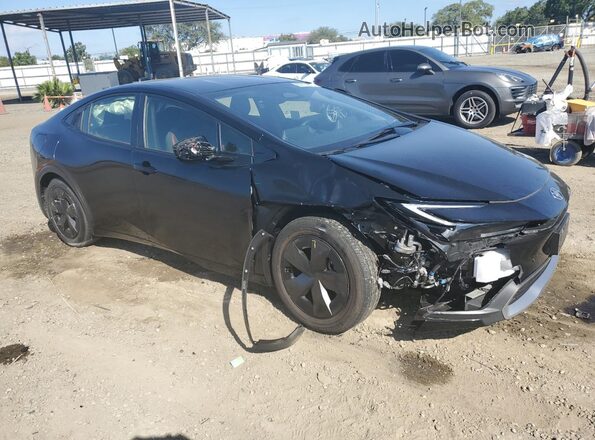 JTDACACU0R3036332 2024 TOYOTA PRIUS Black Front right