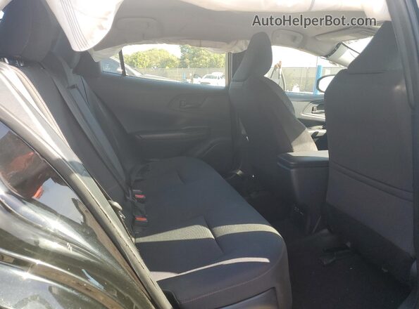 JTDACACU0R3036332 2024 TOYOTA PRIUS Black Rear seats view