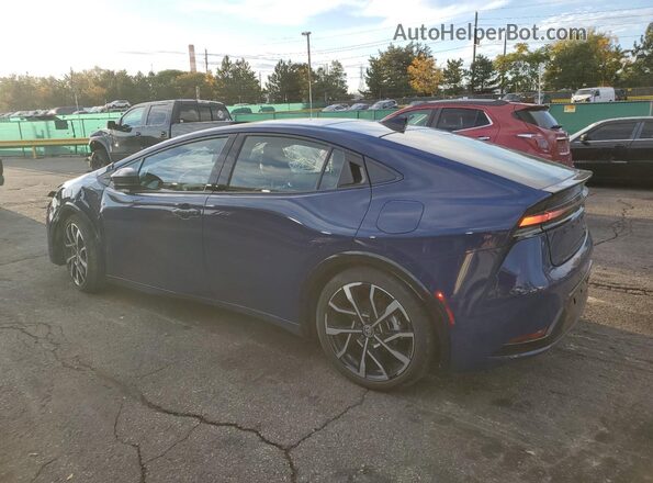 JTDACACU9R3039150 2024 TOYOTA PRIUS Blue Rear left