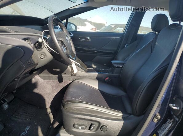 JTDBVRBD0HA002061 2017 TOYOTA MIRAI Blue Вид салону спереду