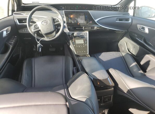 JTDBVRBD0HA002061 2017 TOYOTA MIRAI Blue Вид панелі приладів