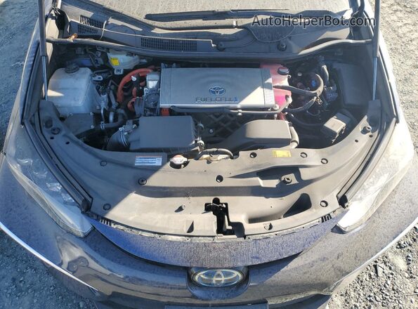 JTDBVRBD0HA002061 2017 TOYOTA MIRAI Blue Вид задньої частини салону