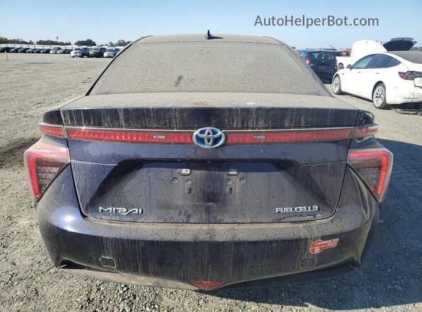 JTDBVRBD0HA002061 2017 TOYOTA MIRAI Blue Вид ззаду