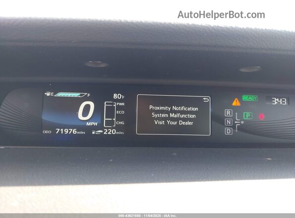 JTDBVRBD0HA003064 2017 TOYOTA MIRAI Silver 