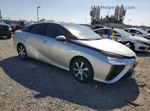 JTDBVRBD0KA006280 2019 TOYOTA MIRAI Silver Przód prawy