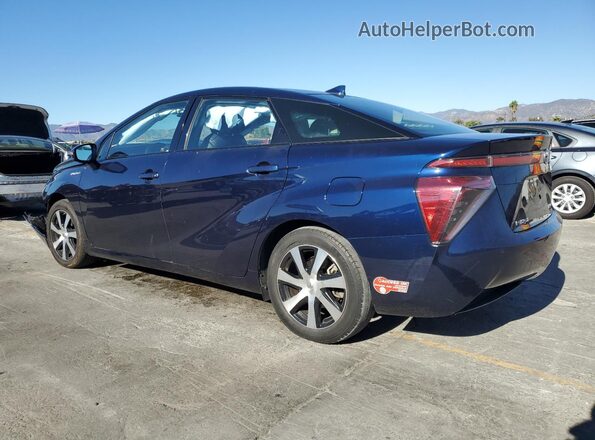 JTDBVRBD1HA002554 2017 TOYOTA MIRAI Синий Задняя левая четверть